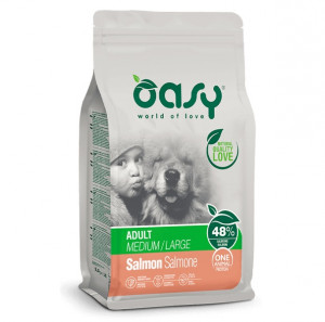 OASY One Animal Protein Adult Medium/Large Salmon - suché krmivo pro psy - 12kg