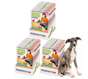 ANIMAL ISLAND Everyday monoproteinové kachní - mokré krmivo pro psy - 27x300g