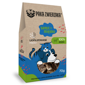 PAKA ZWIERZAKA Samo Mięsko Goat - pamlsek pro psa - 70g