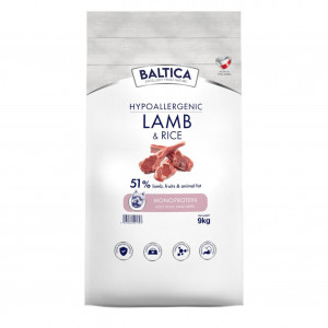BALTICA Nutraceutic Lamb with rice Small breed Mono - suché krmivo pro psy - 9kg