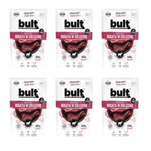 BULT Rich in veal - vlhké krmivo pro psy - 6x500g