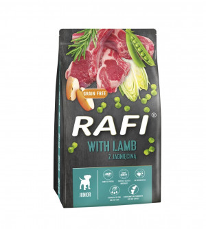 Dolina Noteci Rafi Junior s jehněčím - suché krmivo pro psy - 10 kg