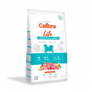 CALIBRA Dog Life Senior Small Breed Lamb - suché krmivo pro psy - 1,5kg