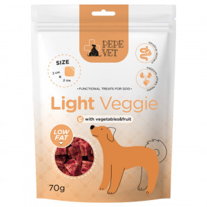 PEPE VET Light Veggie - pamlsek pro psa - 70g