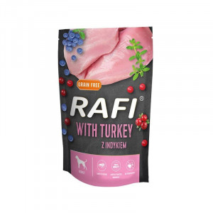 DOLINA NOTECI Rafi with turkey - vlhké krmivo pro psy - 500g