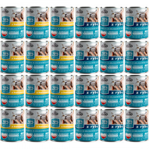 FRENDI Kousky v omáčce MIX příchutí - mokré krmivo pro kočky - 24x800g