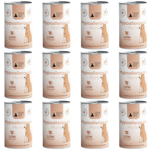 PAKA ZWIERZAKA Pepe Vet Hypoallergenic Mono Horse - vlhké krmivo pro psy - 12x400g