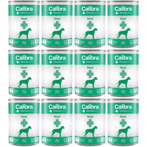 CALIBRA Veterinary Diets Renal Kuře - mokré krmivo pro psy - 12x400g