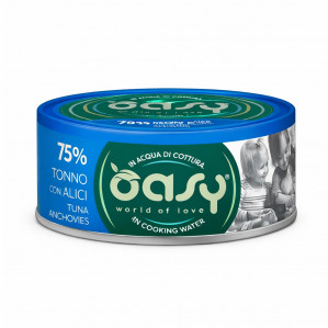 OASY More Love Tuna with anchovies - mokré krmivo pro kočky - 70g