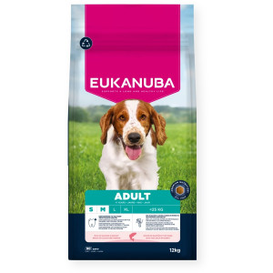 EUKANUBA Adult Small/Medium Salmon & Barley - suché krmivo pro psy - 12kg