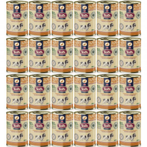 FOLK Staropolská hostina z králíka – mokré krmivo pro psy – 24x400g