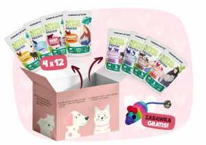 ANIMAL ISLAND Love Box - mokré krmivo pro kočky - 52x85g
