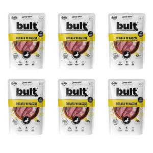 BULT Rich in duck - vlhké krmivo pro psy - 6x100g