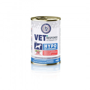 VET RESPONSE Hypoallergenic Rabbit - vlhké krmivo pro psy - 400g
