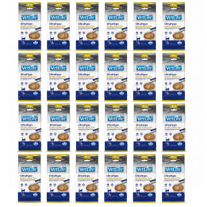 FARMINA Vet Life Cat Ultrahypo Creamy treat with Salmon box mono – pamlsek pro kočku – 24x(4x15g)
