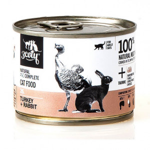 3COTY 26. Turkey and rabbit - mokré krmivo pro kočky - 180g