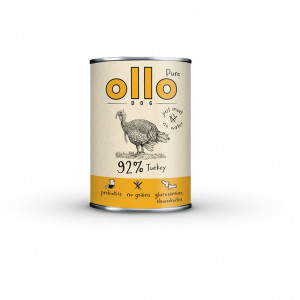 OLLO Pure Turkey - vlhké krmivo pro psy - 400g