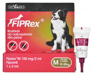 FIPREX Kapky proti parazitům pro psy M - 2 ml