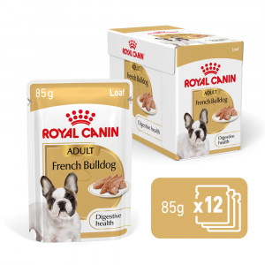 ROYAL CANIN French Bulldog Adult Digestive health Loaf Box - vlhké krmivo pro psy - 12x85g