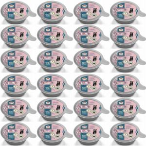 FOLK Kitten Jemný pokrm pro kotě z jehněčího masa – mokré krmivo pro koťata – 24x85g