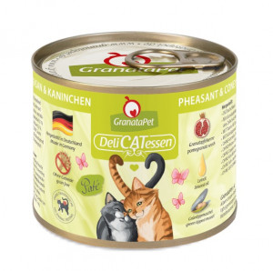 GRANATAPET DeliCATessen Pheasant and coney - mokré krmivo pro kočky - 200g