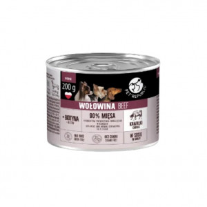 PET REPUBLIC Kousky s hovězím v omáčce – vlhké krmivo pro psa – 200g
