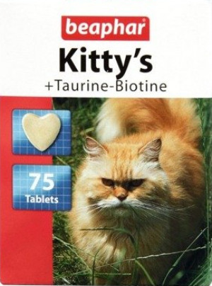 Beaphar Kitty's + Taurine-Biotine Kočka Tableta