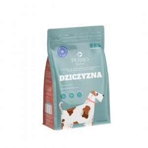 PERRO Gourmet Game Cold-pressed - suché krmivo pro psy - 9kg