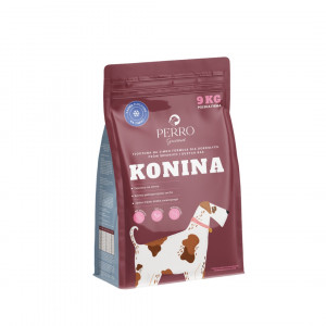 PERRO Gourmet Horse Cold-pressed - suché krmivo pro psy - 9kg