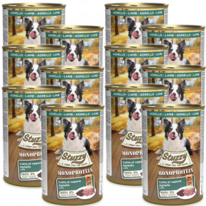 STUZZY Monoprotein Jehněčí – mokré krmivo pro psy – 12x400g