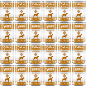 CALIBRA Veterinary Diets Gastrointestinal Krůta - mokré krmivo pro psy - 24x400g