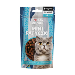 PAN MIĘSKO Mini Tuna Sticks - pamlsek pro kočky - 50g