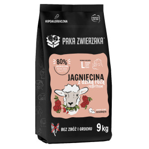 PAKA ZWIERZAKA Puppy Lamb with wild rose L - suché krmivo pro psy - 9kg