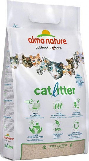 Almo Nature Cat Litter Přírodní stelivo pro kočky - 4,54 kg 