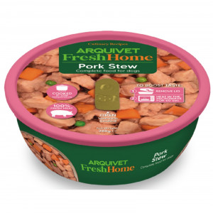 ARQUIVET Fresh Home Pork stew - vlhké krmivo pro psy - 280g