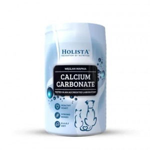 HOLISTA Calcium carbonate - doplňky stravy pro psy a kočky - 250g