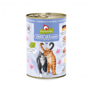 GRANATAPET DeliCATessen Tuna and duck - mokré krmivo pro kočky - 400g