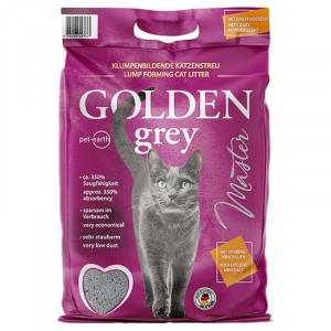 GOLDEN Grey Master - bentonitové stelivo - 14kg