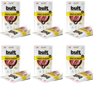 BULT Kachna bohatá na mleté maso - vlhké krmivo pro psy - 6x500g