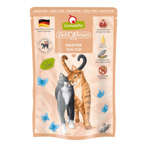 GRANATAPET DeliCATessen Veal - mokré krmivo pro kočky - 85g