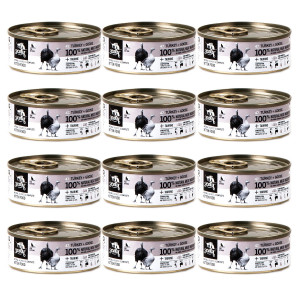3COTY Turkey with goose For kittens - mokré krmivo pro kočky - 12x80g