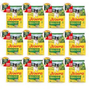 JOSERA Salmon & Potato - suché krmivo pro psy - 12x900 g