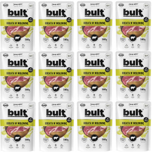 BULT Bohatá na hovězí – mokré krmivo pro psy – 12x500g