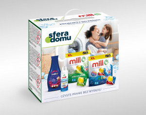 Sada čisticích prostředků pro pračky Mill.