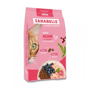 BOSCH Sanabelle Life Adult Chicken & blueberries - suché krmivo pro kočky - 8kg