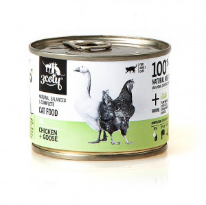 3COTY 29. Chicken and goose - mokré krmivo pro kočky - 180g