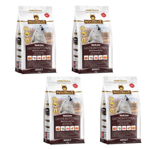 WOLFSBLUT VetLine Gastrointestinal Duck - suché krmivo pro psy - 4x2kg