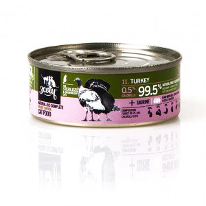 3COTY Turkey with chlorella Sterilised and overweight cats - mokré krmivo pro kočky - 80g