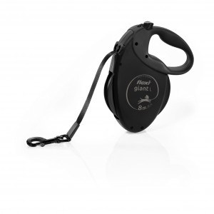 FLEXI Giant Páska Black Edition - automatické vodítko pro psy - 8 m
