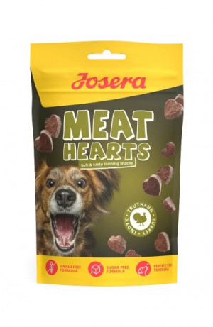 JOSERA Meat Hearts Turkey - pamlsek pro psa - 70g